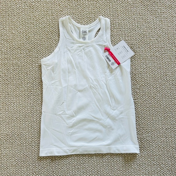 NWT - Athleta White Tank - Picture 1 of 4
